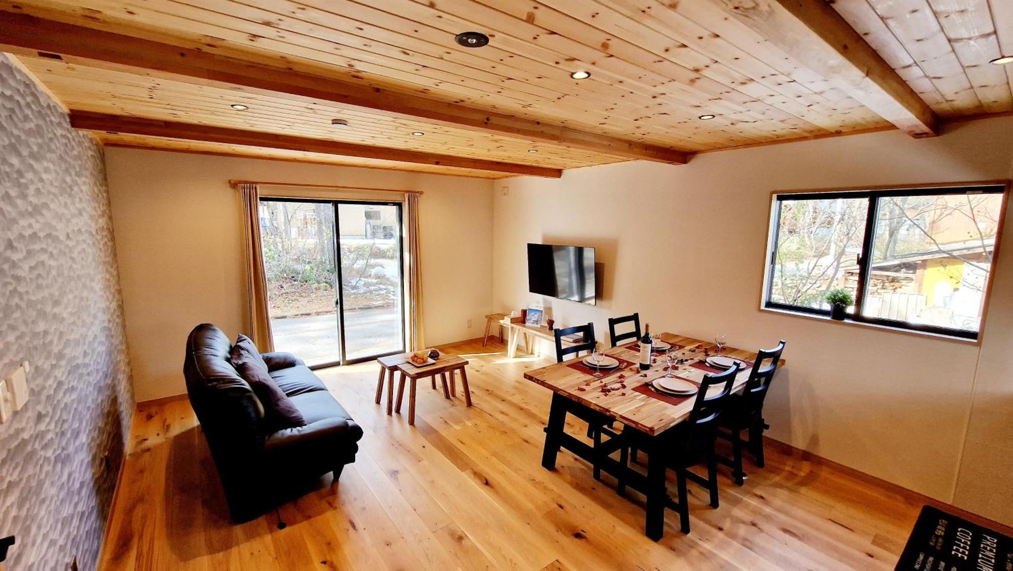Kitsune Cottages Hakuba Bagian luar foto