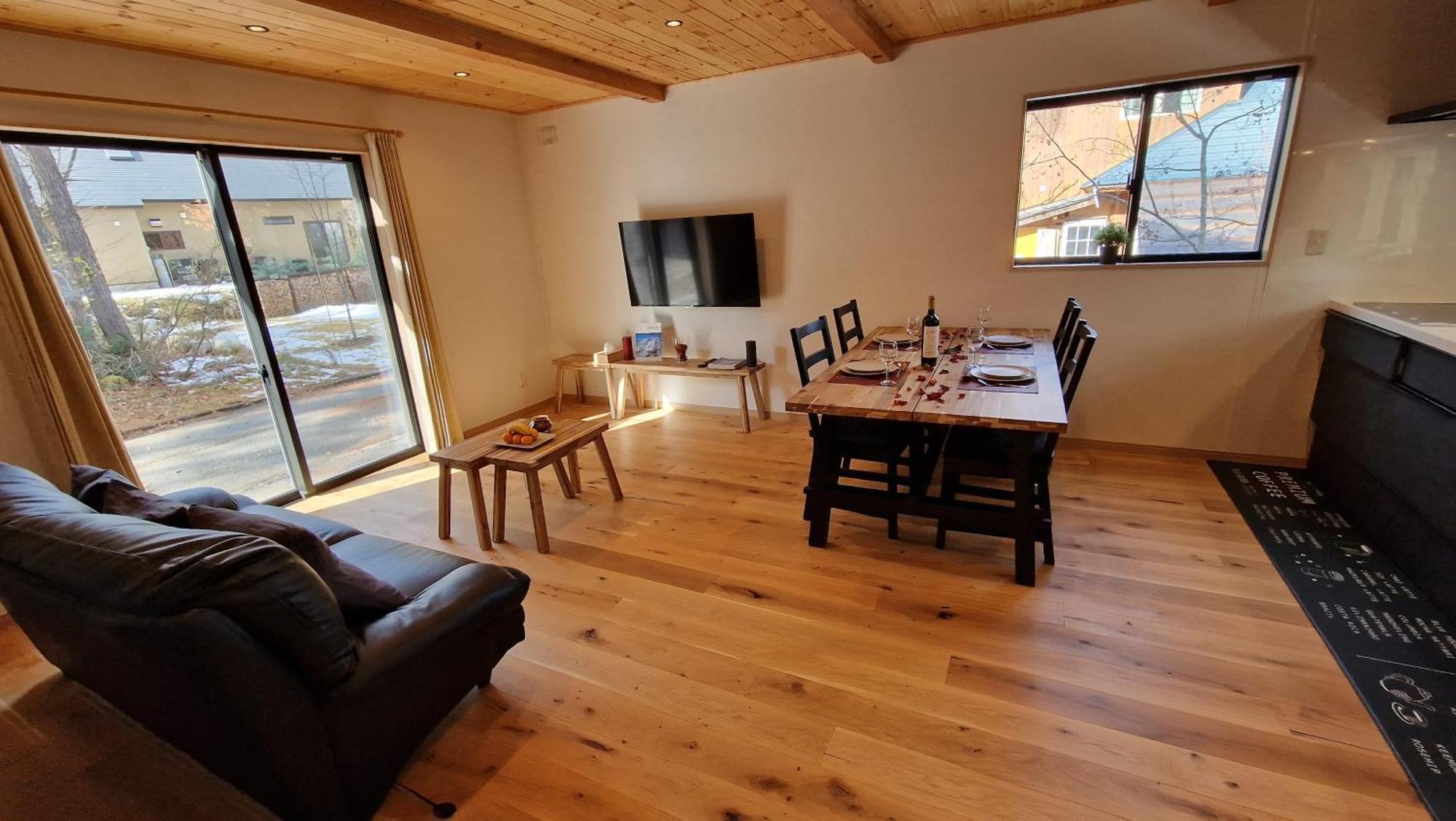Kitsune Cottages Hakuba Bagian luar foto