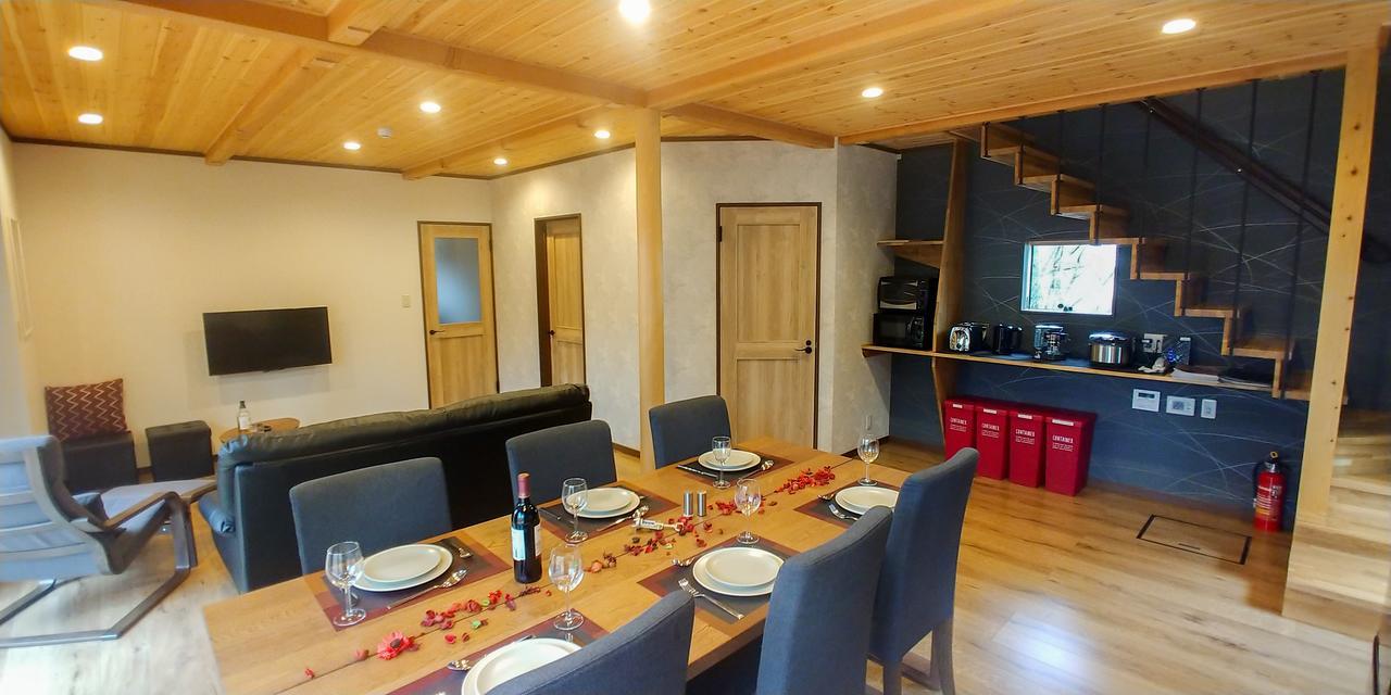 Kitsune Cottages Hakuba Bagian luar foto