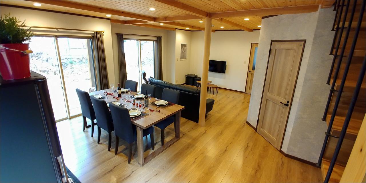 Kitsune Cottages Hakuba Bagian luar foto