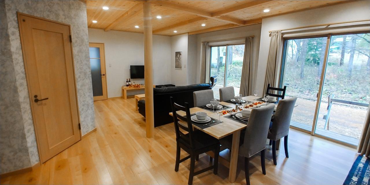 Kitsune Cottages Hakuba Bagian luar foto