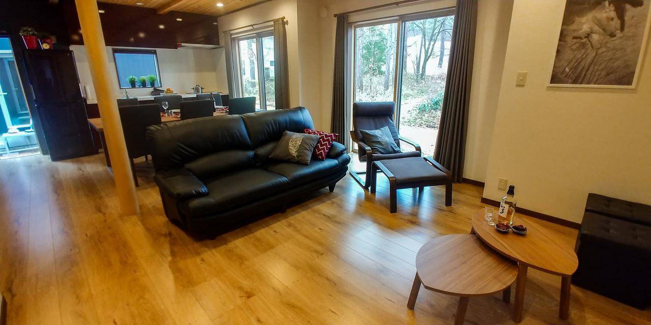 Kitsune Cottages Hakuba Bagian luar foto